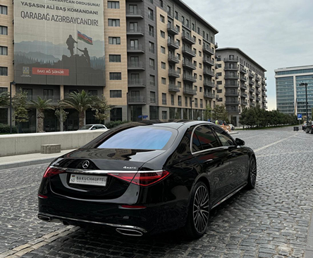 Book Mercedes S-Class in Baku